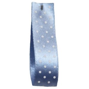 25mm Micro Dot Ribbon Article 5932 Col: CornflowerBlue