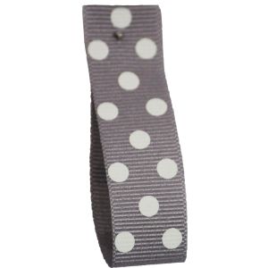 Polka Dot Grosgrain Ribbon 15mm Col: 10