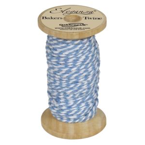 Bakers Twine Wooden Spool 2mm x 15m Lt. Blue No. 25